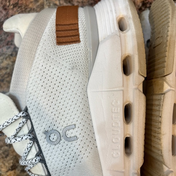On Cloudnova White Pearl Cloudtec Athletic Shoes Men's Size 11 - Picture 7 of 14